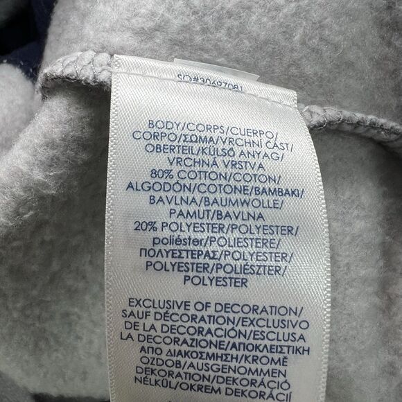 Chaps 1/4 Zip Pullover Sweatshirt Mens Size Medium Red Navy Colorblock NWT - Picture 9 of 12